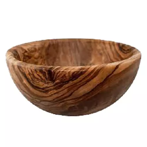 Saladier rond en céramique Bois sur peinture émaillée Saladier avec ensemble de serveur ensembles de vaisselle pour la maison et la cuisine - Product Image 6