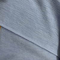 Tissu crêpe NR de bonne qualité, effet fleur de pêcher, nylon rayonne, nouveau design, tissu nylon viscose pour vêtements