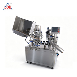 เครื่องบรรจุและปิดผนึกแบบหัวเดียว LOB IHF-05-1 พร้อมระบบทำความร้อนภายใน ระดับความปลอดภัยสูง เหมาะสำหรับเครื่องสำอาง ชีส ฯลฯ - Product Image 2