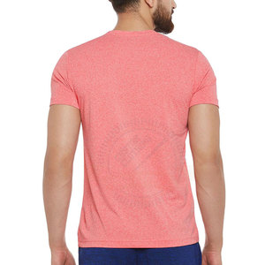 T-shirt pour homme en coton 100% de haute qualité, vente en gros, logo OEM personnalisé, design couleur, respirant, séchage rapide, confortable, coupe ample, uni - Product Image 2