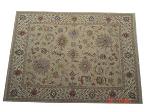 Juego de alfombras de seda de lana de estilo moderno, alfombra Sumaik anudada a mano de pila baja con logotipo personalizado impreso, recién llegado - Product Image 2