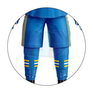 Uniformes de Hockey sobre Hielo Ligeros y Duraderos 2025, Servicio OEM, Conjuntos con Tela Transpirable que Absorbe la Humedad, Diseño Personalizable - Product Image 5