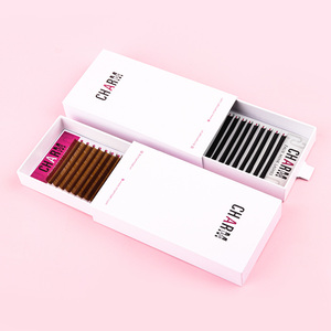 Factory Direct Price Brown Colorful Eyelash Extensions Private Label Free Design <b>Lash</b> Supplies Custom Glue Tape <b>Lash</b> Shampoo <b>Kit</b> - Product Image 1