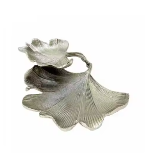 Metal de alta calidad con diseño decorativo multiusos y cuenco para servir en forma para frutas, ensaladas y postres - Product Image 4