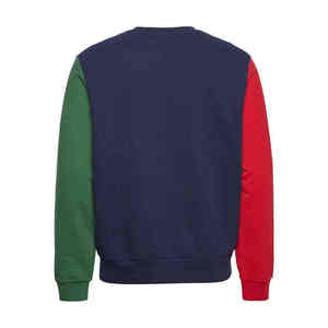 2022 sudadera cómoda de lana bordada recortada para hombre patrón impreso personalizado 100% algodón teñido liso superventas invierno - Product Image 2