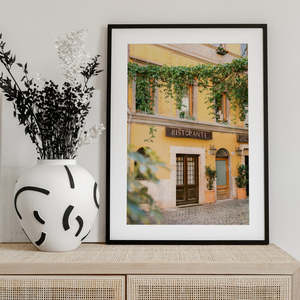 Impresión artística en lienzo del restaurante Trastevere en Roma - Product Image 6