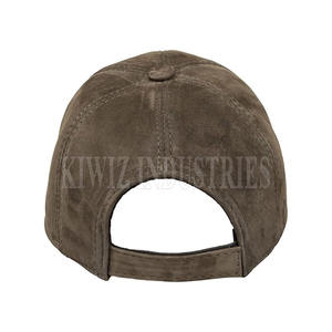 Sombreros de béisbol deportivos de 6 paneles de alta calidad Sombrero de béisbol de gamuza de bajo precio Toda la tasa de venta Sombreros de béisbol de gamuza - Product Image 3