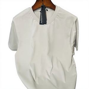 Camiseta de Manga Corta para Hombre, Talla Grande, de Seda/Algodón, Anti-Pilling, Cuello Redondo, Casual, Transpirable, Ecológica, 300 Gramos, Diseño Animal, OEM, ODM - Product Image 1