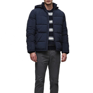 Custom Men Outdoor chaqueta de invierno abrigo ligero a prueba de viento y resistente al agua para el frío puffer chaqueta para los hombres - Product Image 1