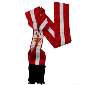 2025 ORDER OF SCARLET CORD CANDIDATES SASH <b>YELLOW</b> - Product Image 2