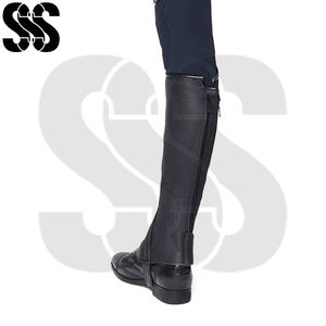 Servicio OEM, MOQ Bajo, Nuevo, Alta Calidad, Ergonómico, Ajuste Delgado, Duradero, Logotipo Personalizado, Material de Cuero PU, Medias Botas Ligeras - Product Image 5
