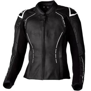 Chaquetas de Motocicleta Unisex de Cuero PU, Chaqueta Protectora de Motocicleta de Cuero Transpirable y Cómoda con Armadura - Product Image 5