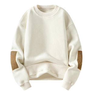 Sweat-shirt à col rond en molleton de coton personnalisé, de haute qualité, confortable, décontracté, à manches longues, pour un usage quotidien - Product Image 3