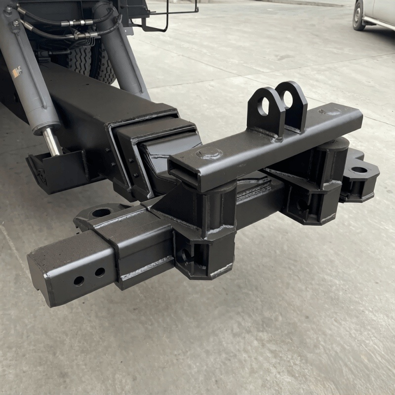 Wrecker rear tow arm