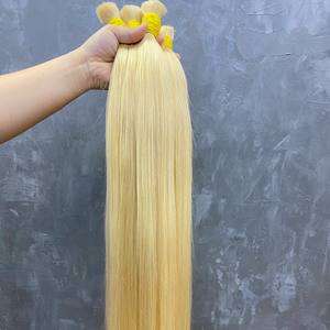 Pelo Rubio liso largo al por mayor 613 a granel todas las cutículas alineadas cabello humano vietnamita - Product Image 3