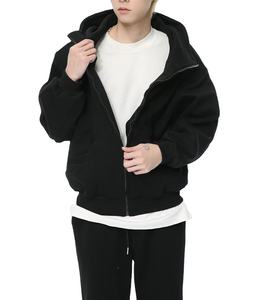 Custom Top Quality Men's Zipper <b>Hoodie</b> Tracksuits <b>Oversized</b> Drop Shoulder Baggy Style Long Sleeve 100% Cotton <b>Fleece</b> Casual Wear - Product Image 6