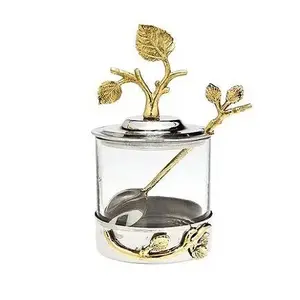 American Design Candy Glass Jar For Home Hotel Restaurants Fresh Keeping Table Top Decorative Candy Storage Box