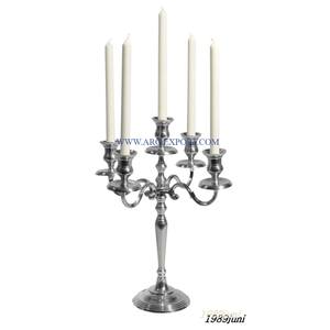 Candelabros de decoración de mesa pulidos de oro y Metal de calidad superior, diseño maravilloso, candelabro de Mesa para el hogar y la boda - Product Image 5