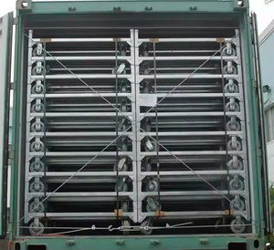 รถเข็นเหล็กพร้อมล้อทนทานสำหรับการแสดงผลในโรงงานเรือนกระจกและการจัดเก็บหลายอุตสาหกรรม - Product Image 5