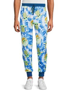 Pantalones de chándal sublimados de tela de poliéster con estampado completo para deportes al aire libre informales de cintura media para hombre - Product Image 5