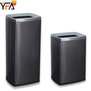 Cubos de <span class=keywords><strong>basura</strong></span> rectangulares Clasificación de metal personalizada <span class=keywords><strong>Cubo</strong></span> de <span class=keywords><strong>basura</strong></span> Compartimento Peel <span class=keywords><strong>Cubo</strong></span> de <span class=keywords><strong>basura</strong></span> de reciclaje - Product Image 2