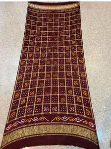 Dupatta Ghatchola de Seda Modal de Diseño Premium, Dupatta Bandhani Tradicional Étnica de Seda Modal a Precio de Mayoreo - Product Image 3