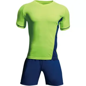 Vente en gros usine – Kits de maillots de football personnalisés avec logo et couleurs sur mesure, uniformes de soccer pour adultes, techniques de découpe automatisées, 100 % personnalisables - Product Image 6