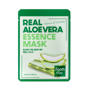CPNP Farmstay Aloevera NATURAL ESSENCE MASKPACK Feuille de masquage pour le visage Cosmétiques coréens - Product Image 1