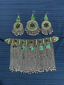 Ensemble de collier léger en acier inoxydable respirant haute Performance artificielle col complet brodé pour les fêtes mariages - Product Image 5