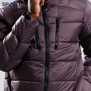 Chaqueta de burbujas de invierno de alta calidad para hombres, chaqueta acolchada personalizada para hombres, chaquetas acolchadas con burbujas acolchadas para hombres - Product Image 4