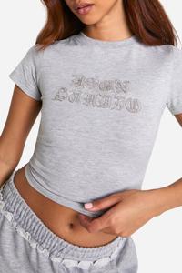 Venta al por mayor de camisetas sueltas de manga corta para yoga con logotipo personalizado de secado rápido para gimnasio, Camiseta corta para mujer, Camiseta deportiva - Product Image 4