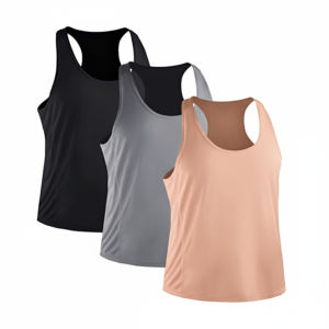 Débardeurs confortables de grande taille pour hommes Tissu respirant Parfait pour les sports de plein air par temps chaud et confort toute la journée. - Product Image 1