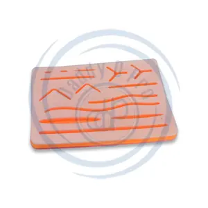 Durable Use Skin Silicon Suture Training Pad Model with Cut Wound Medical Science Multiple Wounds Teaching Resources