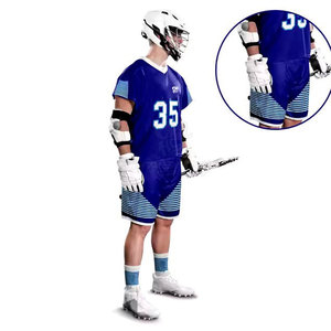 Équipement d'entraînement et de match de haute qualité pour le lacrosse, uniforme léger et flexible pour une mobilité accrue des joueurs - Product Image 4