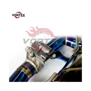 Système d'échappement Vortex Facetory OEM en titane Catback avec silencieux Valvetronic soudé TIG, son agressif pour Dodge Challenger - Product Image 3