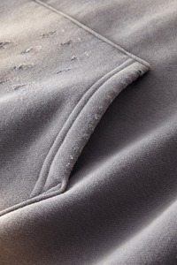 Sudadera con capucha lavada con ácido de algodón 100% de alta calidad High Street Series Washing Old Sweater Stone Washed Vintage Hoodies - Product Image 2