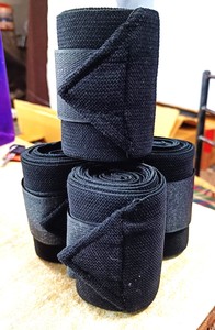 Vendajes elásticos para caballos de la mejor calidad al por mayor, conjuntos no tejidos hechos a medida para montar a caballo, producto con logotipo ecuestre - Product Image 2