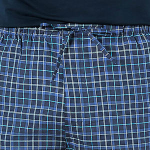 Pantalon de pyjama en coton pour hommes pour l'été Pantalon de nuit léger avec poches Doux décontracté Lounge Wear Service OEM - Product Image 6