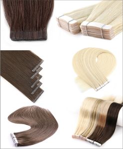 Extensiones de Cabello Humano Liso Rubio 613 con Cinta Adhesiva, Cabello Humano Vietnamita - Product Image 3