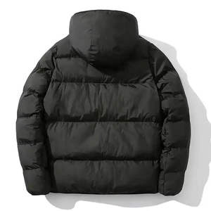 Veste matelassée personnalisée pour homme, meilleure qualité, mode promotionnelle, manteau d'hiver brillant, toile de coton de haute qualité, fermeture éclair décontractée - Product Image 5