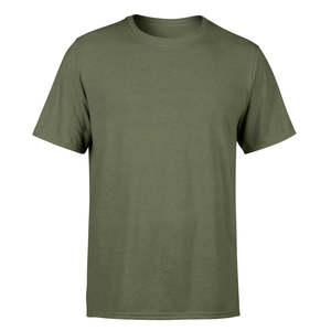 Nouvel Arrivage T-shirt Unisexe 100% Coton Uni Couleur Unie Personnalisable Tricoté Épais Coupe Classique 180g Séchage Rapide Faible MOQ Homme - Product Image 3
