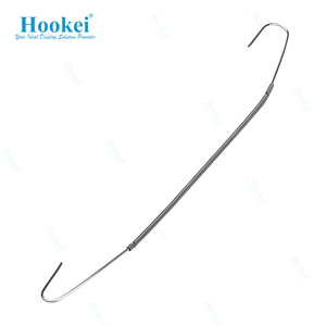 Clips de grille de plafond de cintres de fil de suspension à double crochet suspendu en nylon - Product Image 1