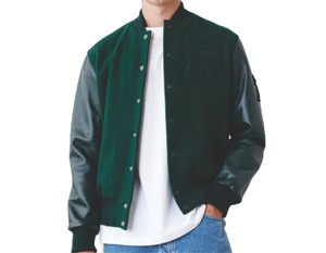 Nuevo diseño de moda, chaquetas universitarias sueltas, parches de chenilla, Letterman College Bomber, béisbol, soporte para hombre, invierno, servicio OEM - Product Image 1