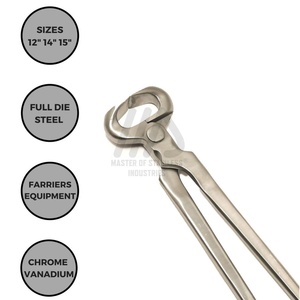 Meilleurs outils professionnels de soins du sabot, coupe-sabot de haute qualité, râpes à sabot et couteau, outils pour chevaux par Master industries OEM - Product Image 4