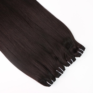Extensions de cheveux de couleur naturelle à double trame à la machine vietnamienne cuticules alignées tissage en stock de cheveux vierges bruts - Product Image 5