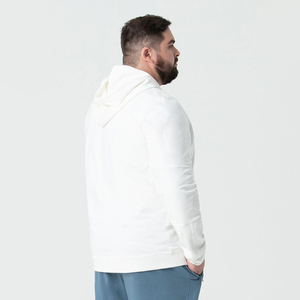 Color personalizado y logotipo de ajuste regular Sudadera con capucha para hombre Color sólido Invierno largo para punto Impreso - Product Image 4