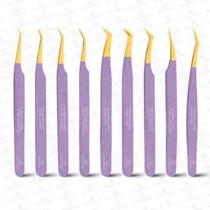 Pince à épiler colorée et écologique pour les extensions de cils antidérapantes - Product Image 3