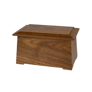 Vente en gros OEM style américain urne en bois pour chien chat urne avec vis Nouvel arrivage du Vietnam pour fournitures funéraires - Product Image 1