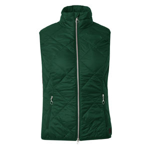 Chaleco de montar alto OEM para Mujer | Chaleco térmico ligero Bolsillos con cremallera seguros Colores/Logotipo personalizables | Suministro directo de fábrica - Product Image 3