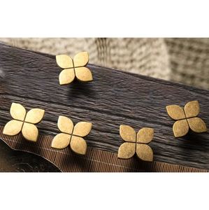 <b>Antique</b> <b>Brass</b> Flower <b>Knobs</b> Pull Cabinet Drawer for Home Dresser <b>Door</b> Cabinet Furniture Decorative Kitchen Wardrobe Handle <b>Knobs</b> - Product Image 2